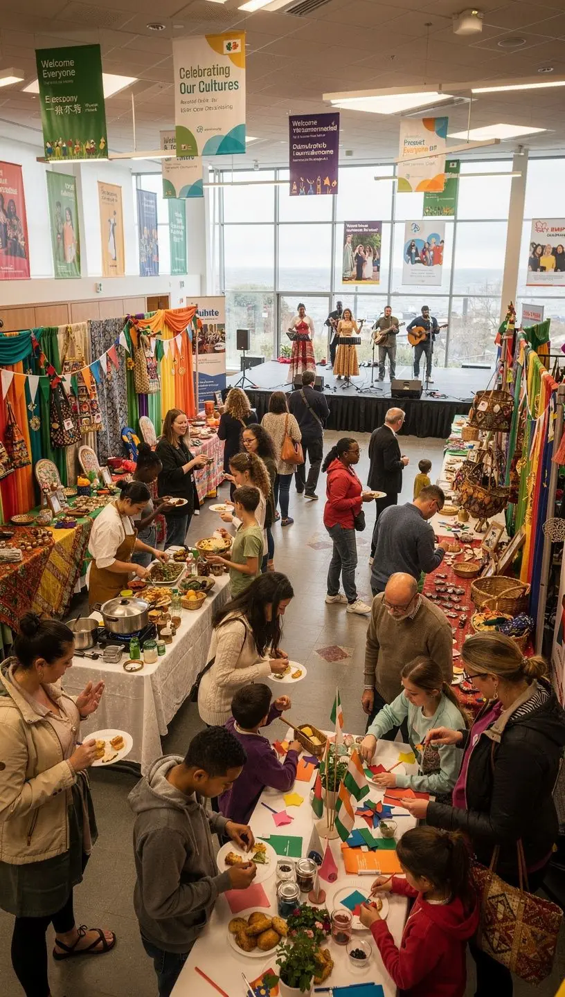 Modern office environment